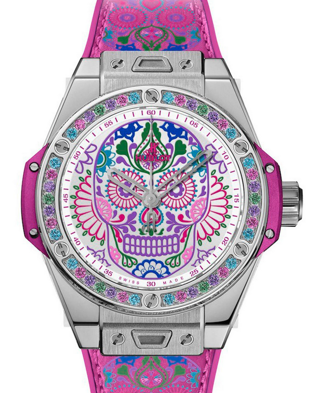 AAA Replica Hublot Big Bang One Click Calavera Catrina Watch 465.SX.2090.VR.1299.MEX18